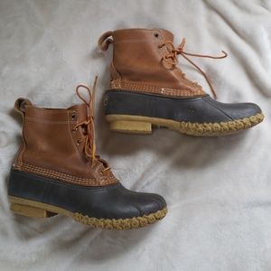 LL Bean duck boots